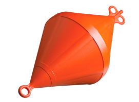 Nuova Rade 52 cm Orange Mooring Buoy