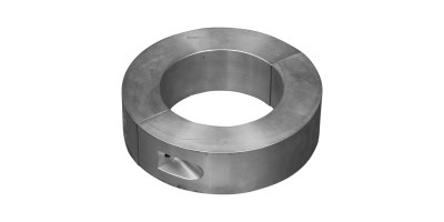 Collar anodes