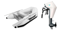 Packs Pneumatic Boat + Motor
