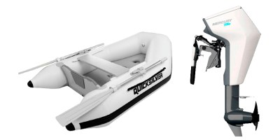 Packs Pneumatic Boat + Motor