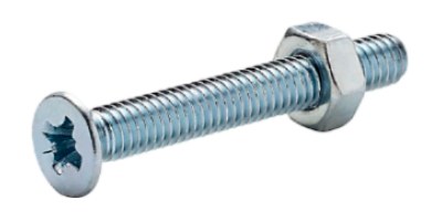 Tornillos con tuerca