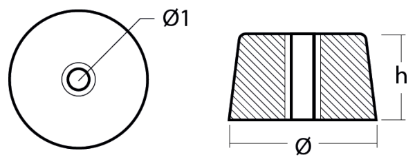 Tecnoseal Ánodo Arandela Arneson