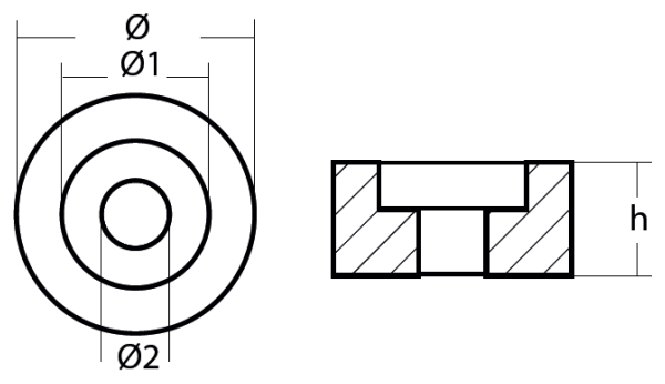 Tecnoseal Ánodo Arandela Suzuki