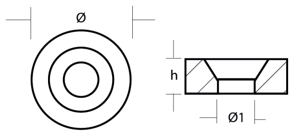Tecnoseal Ánodo Arandela Suzuki F.b. Dia 20