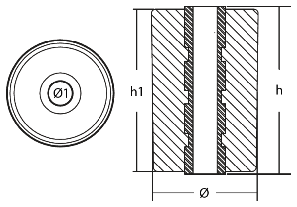 Tecnoseal Ánodo Cilindro Volvo Penta Dph/Dpr