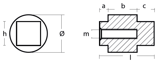Tecnoseal Ánodo Cilindro Yamaha 80/100Hp 67F