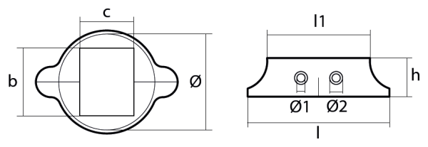 Tecnoseal Ánodo Collar Lombardini D.88