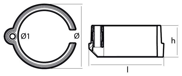 Tecnoseal Ánodo Collar Volvo Penta Xdp-B