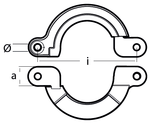 Tecnoseal Ánodo Collar Yanmar Saildrive 2 Pz