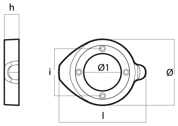 Tecnoseal Ánodo Collar Zf