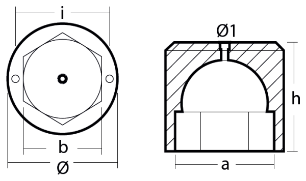 Tecnoseal Ánodo Eje Dalla Pietà Ø107