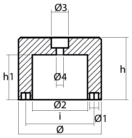 Tecnoseal Ánodo Eje Riva Opera 80 - D. 90-95 (Dis. A78000009)