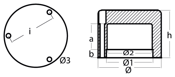 Tecnoseal Ánodo Eje Vlt - Ø140 - H 105
