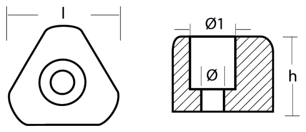 Tecnoseal Ánodo Gori D. 15