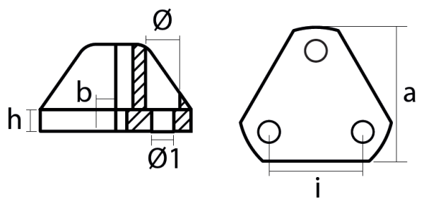 Tecnoseal Ánodo Hélice Flex-O-Fold - Ø55 - 3 Fori
