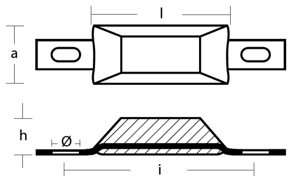 Tecnoseal Ánodo Lingote