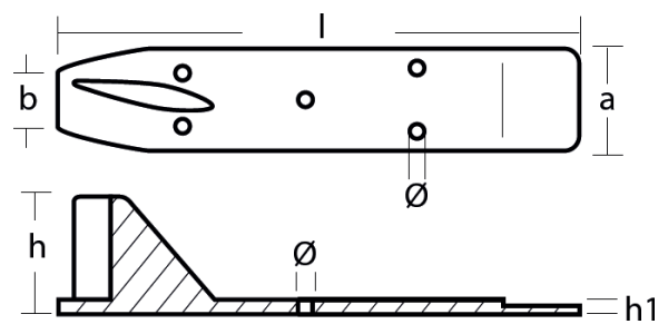 Tecnoseal Ánodo Timón Selva 6-8-9,9-15 Hp