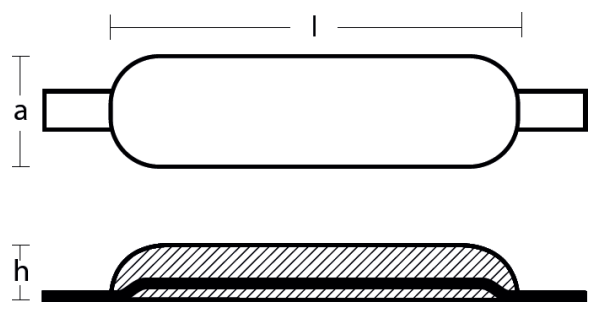 Tecnoseal Ánodo Tipo Pez Kg. 0,5