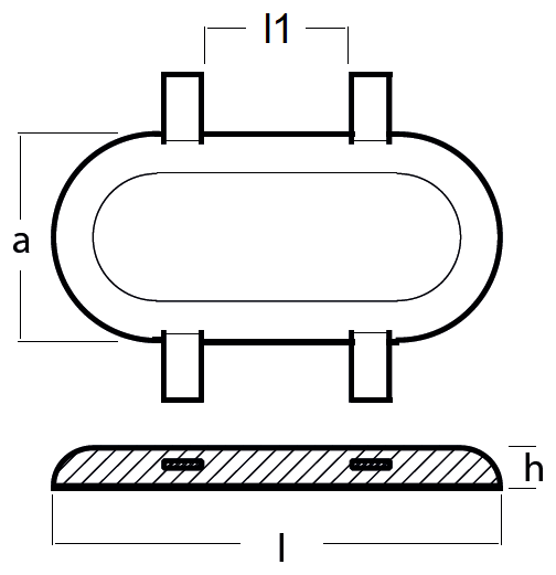 Tecnoseal Ánodo Tipo Pez Kg 4,5