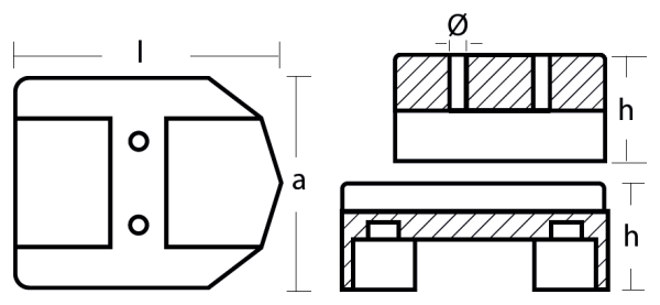 Tecnoseal Ánodo Transom Mercury Mercruiser