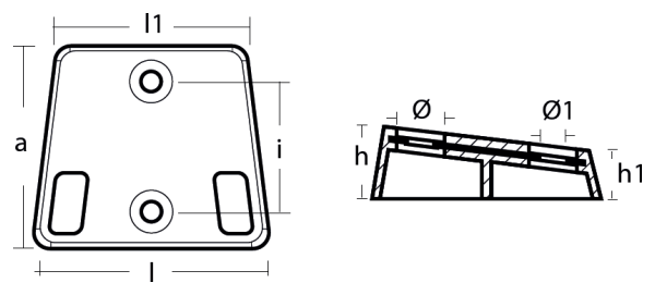 Tecnoseal Ánodo Transom Omc Cobra Baja