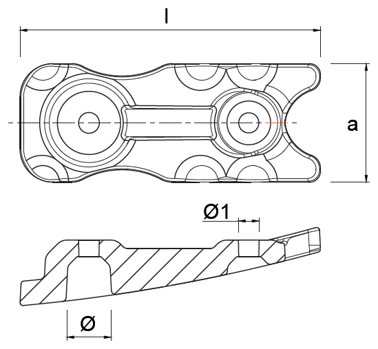 Tecnoseal Ánodo Trim Mercury