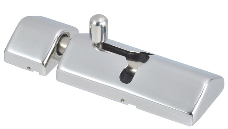 Pestillo Deslizante De 90 Grados Con Cerradura - Acero Inoxidable, Para Ventanas, Armarios, Cajones