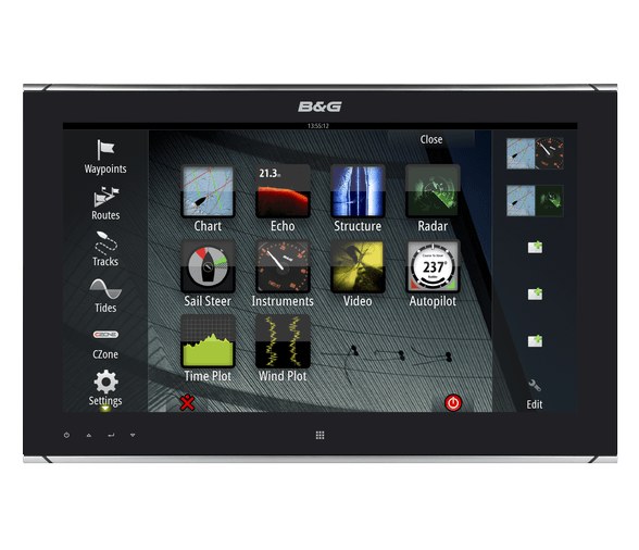 Monitor B&G ZM19-T de 19 pulgadas con pantalla táctil y alto brillo