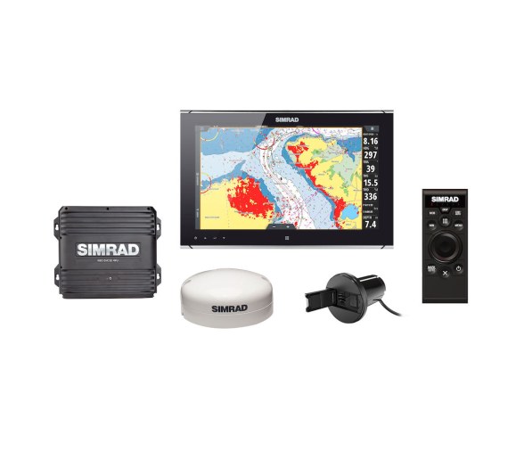 Simrad NSO EVO3S MPU, 16 Pulgadas, Sistema Completo, Individual, Fila