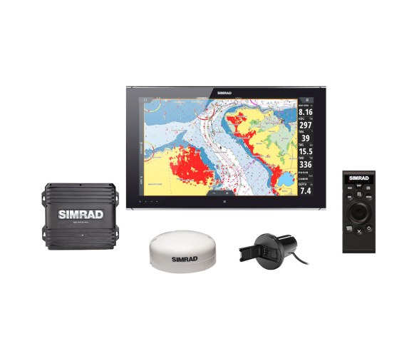 Simrad NSO EVO3S MPU 24 pulgadas, sistema de fila única