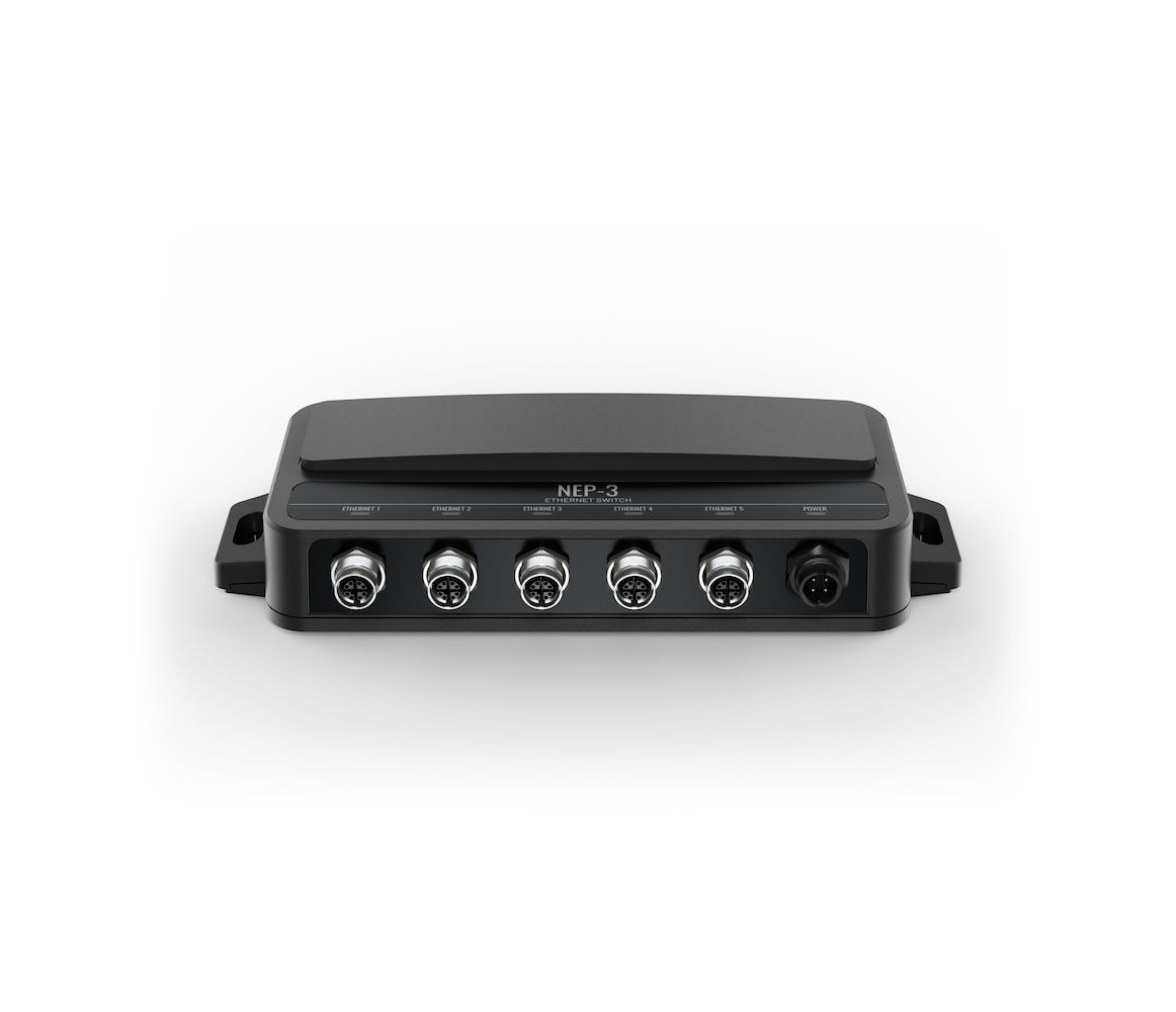NEP-3, switch Ethernet de 5 puertos, 1 Gbps