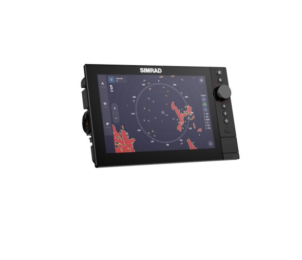Plotter Simrad NSS 4-10 con mapa base mundial