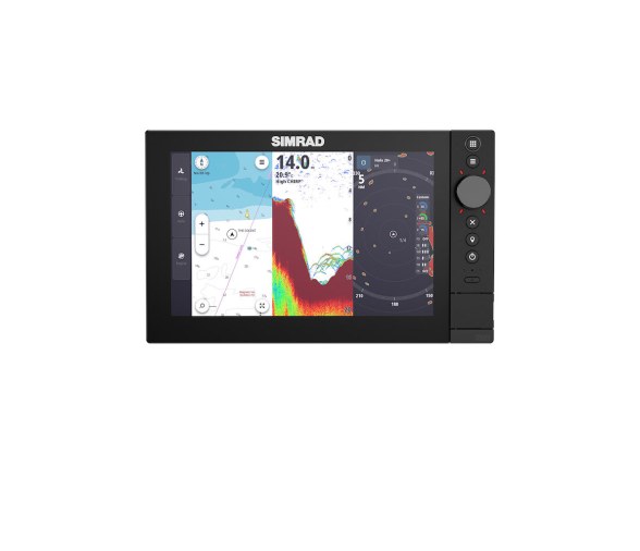 Plotter Simrad NSS 4-10 con mapa base mundial
