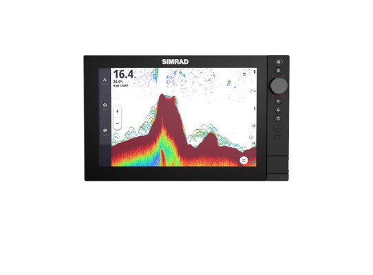 Plotter Simrad NSS 4-12 con mapa base mundial
