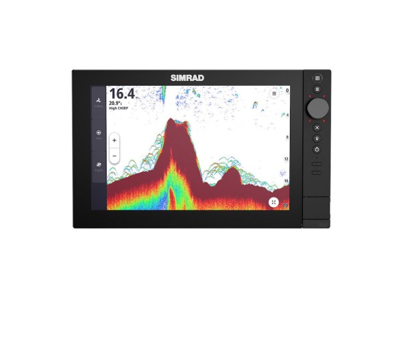 Plotter Simrad NSS 4-12 con mapa base mundial