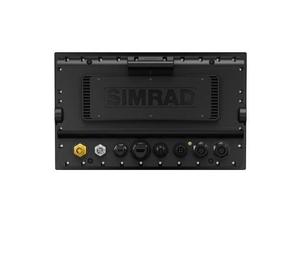Plotter Simrad NSS 4-12 con mapa base mundial