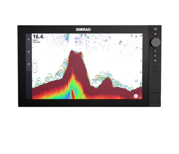 Plotter Simrad NSS 4-16 con mapa base mundial