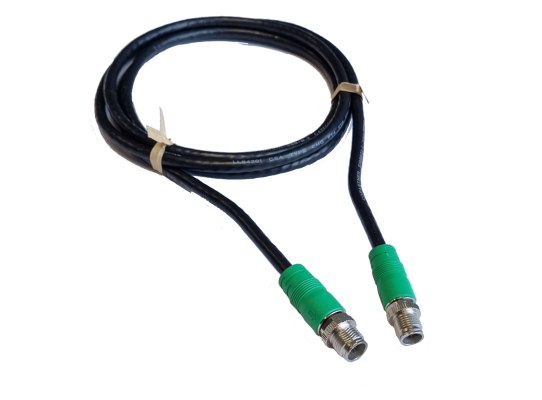 5m M12 to M12 Ethernet Extension Cable