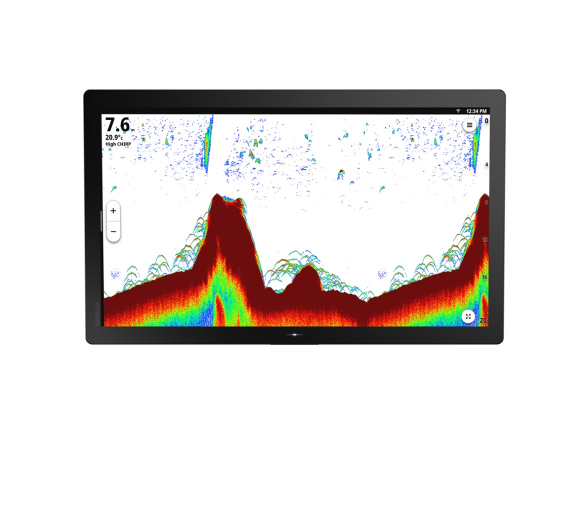 Plotter Simrad NSO 4 24 con Mapa Base Mundial