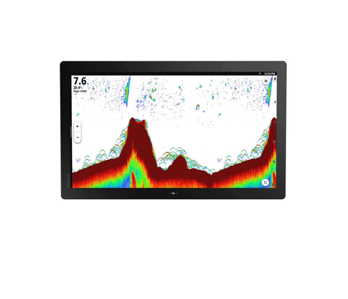 Plotter Simrad NSO 4 22” con Mapa Base Mundial