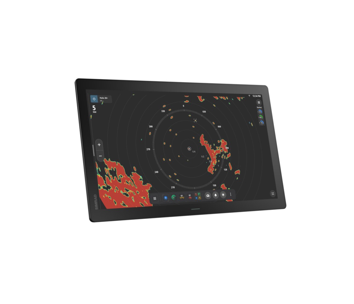 Plotter Simrad NSO 4 22” con Mapa Base Mundial