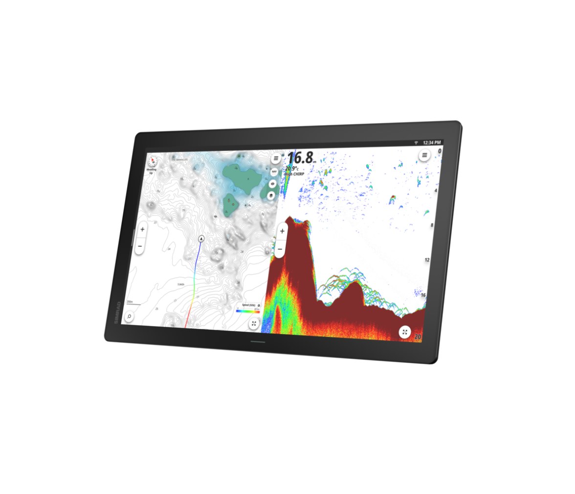 Plotter Simrad NSO 4 22” con Mapa Base Mundial