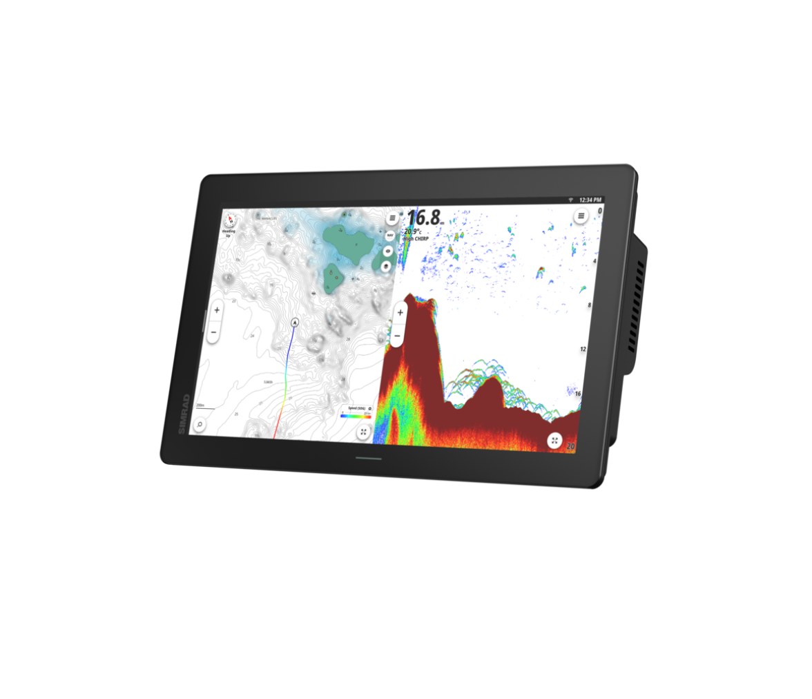 Simrad NSO 4-16 Plotter, Mapa Base Mundial