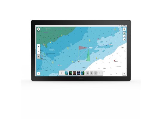 Plotter B&G Zeus SRX 22 con mapa base mundial