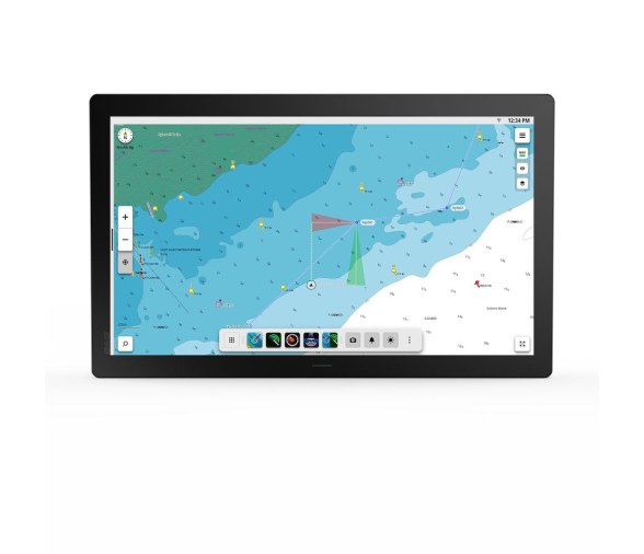 Plotter B&G Zeus SRX 22 con mapa base mundial