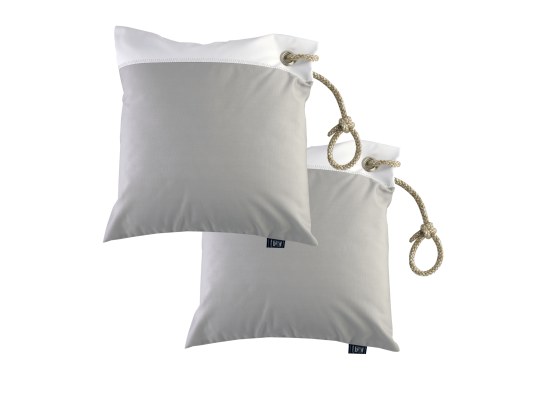 2 Cojines Waterproof – Light Grey - Marine Business