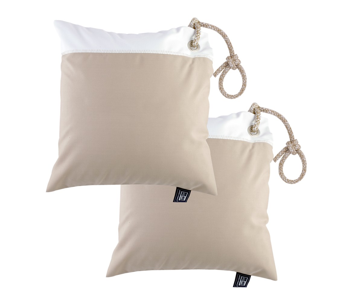 2 Cojines Waterproof – Sand - Marine Business