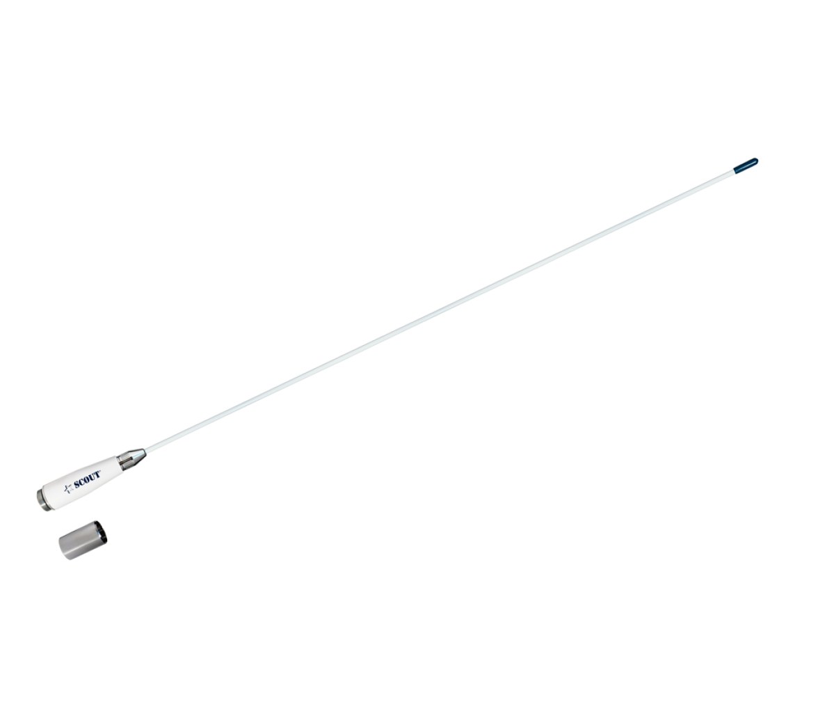 Scout 3 dB VHF Antena Fibra de Vidrio 1,0 m (3,3') QuickFit Quick4