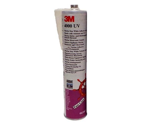 3M Adhesivo Sellador para Marina 4000 UV, blanco, 295 ml