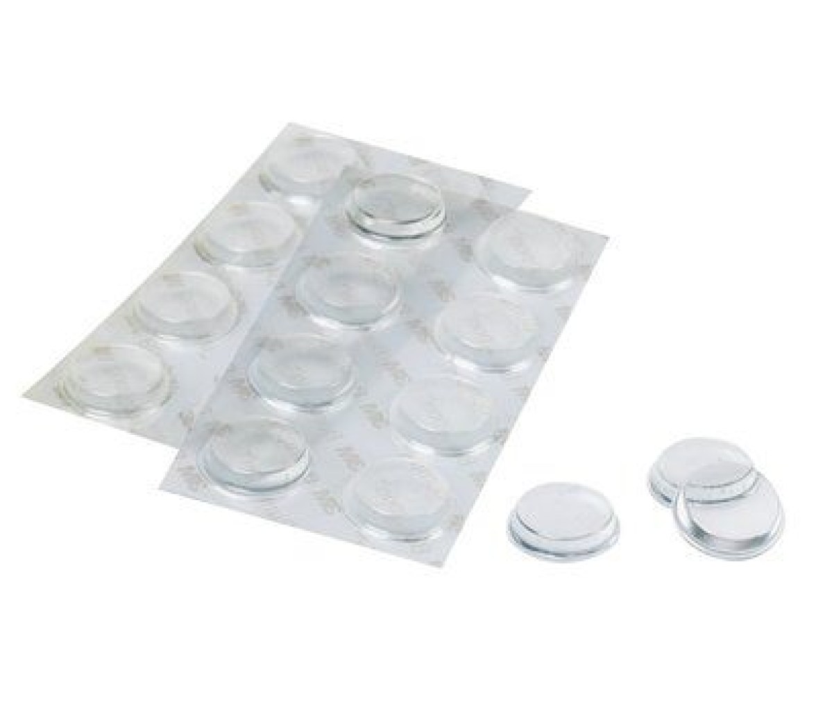 3M Bumpon Topes Protectores Adhesivos SJ5344BL, 19mm